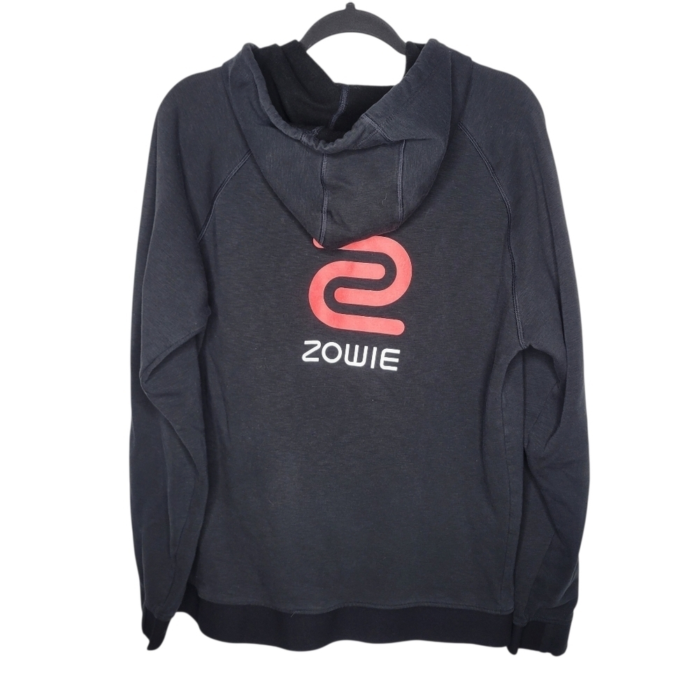 Zowie Benq Fast TN Gaming Monitor Computer Promo Hoodie In Black Size Large